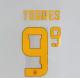 TORRES #9 Spain 2026 World Cup Home Football Soccer Name & Number Set