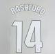 RASHFORD #14 FC Barcelona 2025-26 Third Away La Liga Football Soccer Name & Number Set