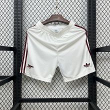Arsenal Football Jersey White Custom Shorts 2025/26