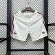 Arsenal Football Jersey White Custom Shorts 2025/26