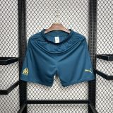 Marseille Soccer Jersey Away Custom Shorts 2024/25