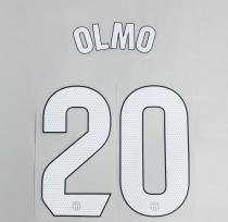 OLMO #20 FC Barcelona 2025-26 Third Away La Liga Football Soccer Name & Number Set