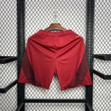 Roma Soccer Jersey Home Custom Shorts 2024/25