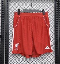 Liverpool Authentic Football Jersey Home Shorts 2025/26