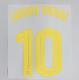 LAMINE YAMAL #10 FC Barcelona 2025-26 Home & Fourth Away UCL Football Soccer Name & Number Set