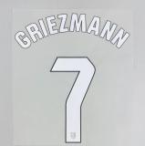 GRIEZMANN #7 Atletico Madrid 2025-26 Third Away La Liga Football Soccer Name & Number Set