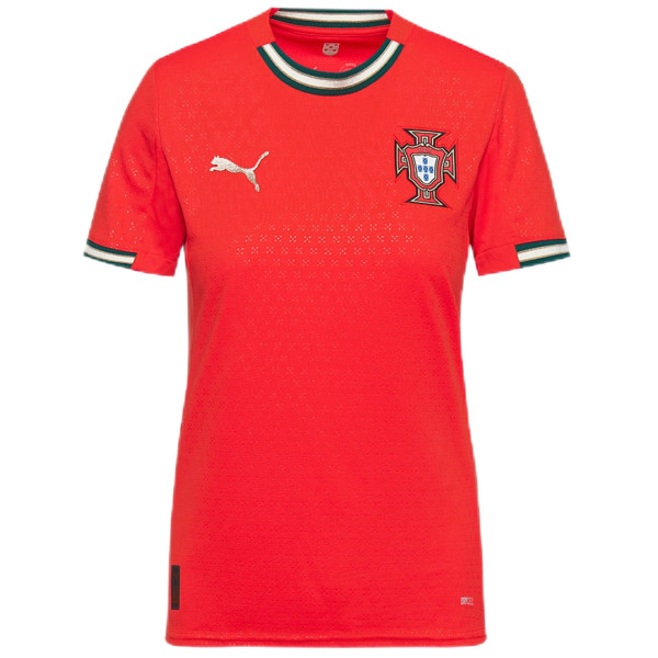 Portugal Soccer Jersey Home Women's Custom Shirt 2025