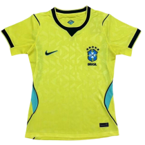 Brazil Soccer Jersey Women's Home Custom Shirt World Cup 2026