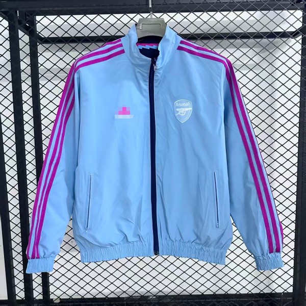 Arsenal Reversible Double-Sides Windbreaker Jacket 2025-26