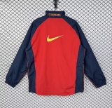 Barcelona Retro Windbreaker Jacket Red 1998-00