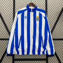 Real Sociedad Reversible Double-Sides Windbreaker Jacket Blue&White 2024-25