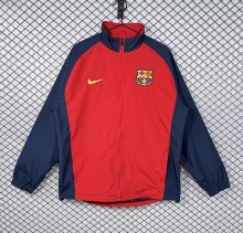 Barcelona Retro Windbreaker Jacket Red 1998-00