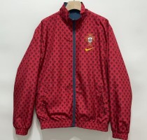 Portugal Reversible Double-Sides Windbreaker Jacket Red&Blue 2025