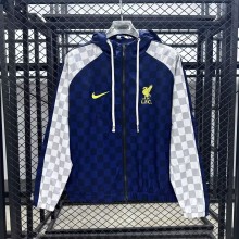 Liverpool Windbreaker Jacket Blue 2025/26