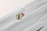 Real Madrid Training Kit (Jacket+Pants) White&Grey 2025/26