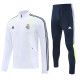 Real Madrid Training Kit (Jacket+Pants) White 2025/26