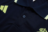 Real Madrid Training Kit (Polo+Pants) Cyan 2025/26