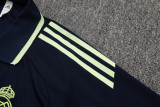 Real Madrid Training Kit (Polo+Pants) Cyan 2025/26