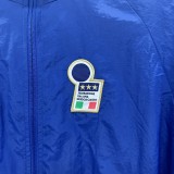 Italy Windbreaker Jacket Blue 2025