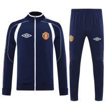 Manchester United Retro Training Kit (Jacket+Pants) Navy 2025/26