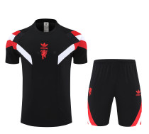 Manchester United Training Jersey Kit Black 2025/26