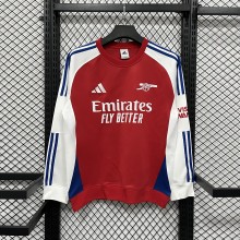 Arsenal Training Kit Casual Sweatshirt Red 2025/26