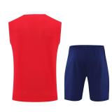 PSG Sleeveless Training Kit Red 2025/26 - With Star