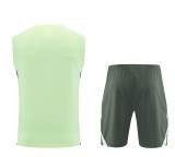 Real Madrid Sleeveless Training Kit Green 2025/26