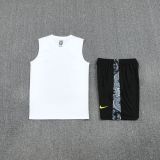 Brazil Sleeveless Training Kit White 2025