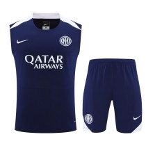 Inter Milan Sleeveless Training Kit Blue 2025/26