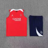 PSG Sleeveless Training Kit Red 2025/26 - With Star