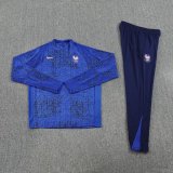 France Training Kit (Sweatshirt +Pants) Blue World Cup 2026