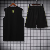 Brazil Sleeveless Training Kit Yellow 2025