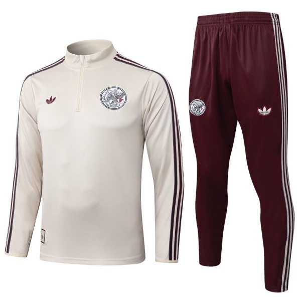 Ajax Training Kit (Sweatshirt+Pants) Off-White 2025/26