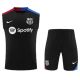 Barcelona Sleeveless Training Kit Black 2024/25