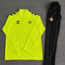 Real Betis Training Kit (Sweatshirt+Pants) Yellow 2025/26