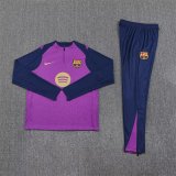 Barcelona Authentic Training Kit (Sweatshirt+Pants) Purple 2025/26 - Player Version