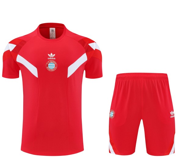 Bayern Munich Training Jersey Kit Red 2025/26