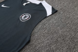 Chelsea Sleeveless Training Kit Gray 2025/26