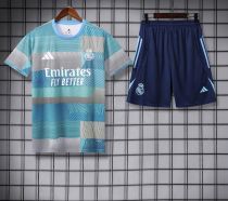 Real Madrid Training Jersey Kit Light Blue 2025/26
