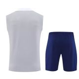 Inter Milan Sleeveless Training Kit Gray 2025/26