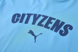 Manchester City Training Jersey Kit Blue 2025/26