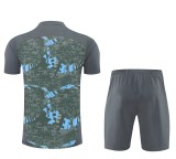 Manchester City Training Jersey Kit Gray 2025/26