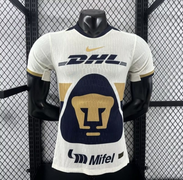 Pumas UNAM Authentic Soccer Jersey Home Shirt 2025-26