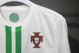Portugal Retro Authentic Soccer Jersey Away Shirt Euro 2012