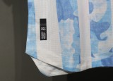 Argentina Retro Authentic Jersey Home Football Jersey 2021