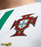 Portugal Retro Authentic Soccer Jersey Away Shirt Euro 2012