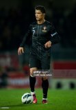 Portugal Retro Authentic Soccer Jersey Away Long Sleeve Shirt 2013