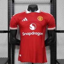 Manchester United Authentic Home Football Jersey Shirt 2026/27