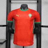 Morocco Authentic Soccer Jersey Home Shirt 2024-25